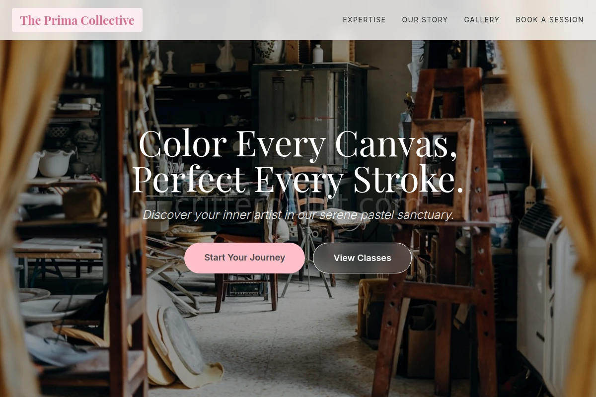 Pastel Art Studio