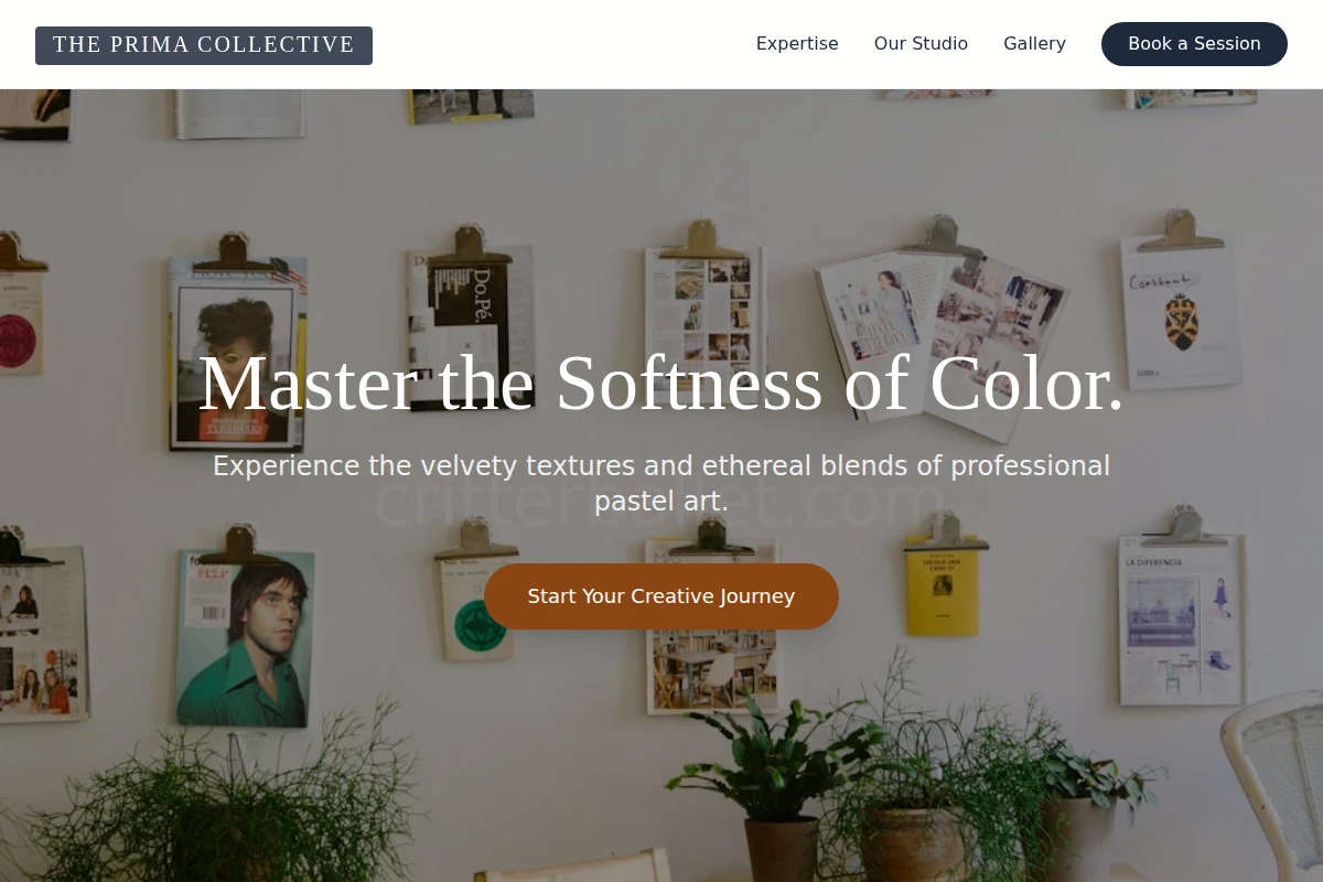 Pastel Art Studio